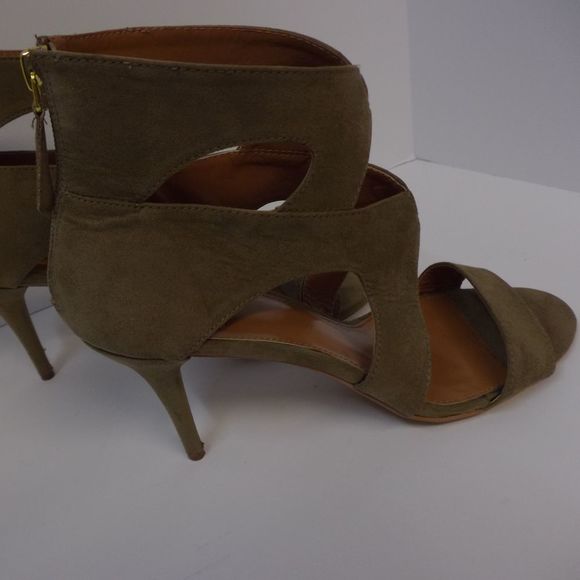 Dolche Vita Ankle-High Kris-Cross Open Toe Heels - Picture 2 of 5